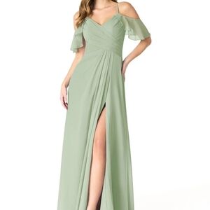 Elegant AZAZIE Sage Maxi Dress